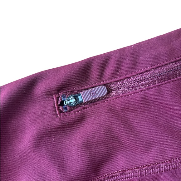 Lululemon | Maroon Leggings | 8 - Picture 5 of 6